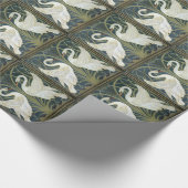 William Morris Swans  pakpapier (Hoek)