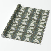 William Morris Swans  pakpapier (Uitgerold)