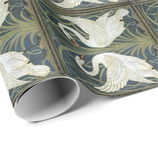 William Morris Swans  pakpapier (Rol Hoek)