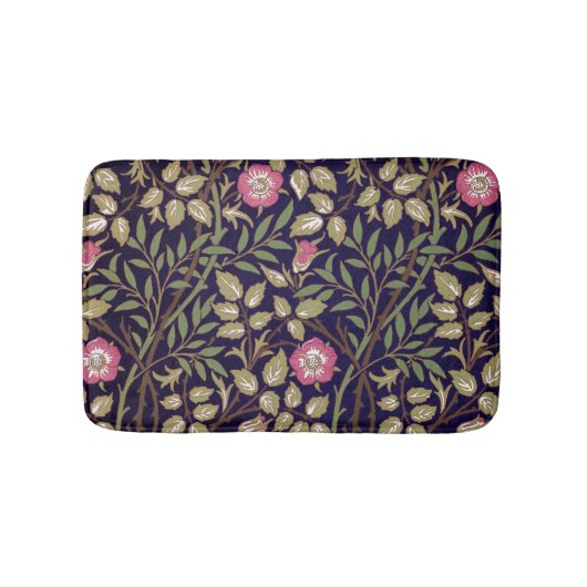 William Morris Sweet Briar Floral Art Badmat (Voorkant)