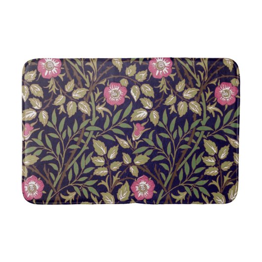 William Morris Sweet Briar Floral Art Badmat (Voorkant)