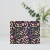 William Morris Sweet Briar Floral Art Briefkaart (Staand voorkant)