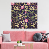 William Morris Sweet Briar Floral Art Canvas Afdruk (Insitu (Woonkamer))