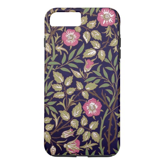 William Morris Sweet Briar Floral Art Case-Mate iPhone Case (Achterkant)