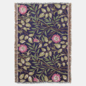 William Morris Sweet Briar Floral Art Deken (Voorkant Verticaal)
