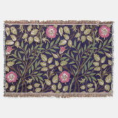 William Morris Sweet Briar Floral Art Deken (Voorkant)