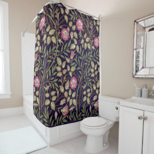 William Morris Sweet Briar Floral Art Douchegordijn