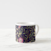 William Morris Sweet Briar Floral Art Espresso Kop (Voorkant rechts)