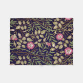 William Morris Sweet Briar Floral Art Fleece Deken (Voorkant (Horizontaal))