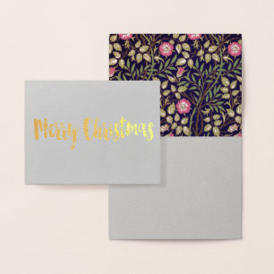 William Morris Sweet Briar Floral Art Folie Kaarten