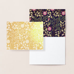 William Morris Sweet Briar Floral Art Folie Kaarten
