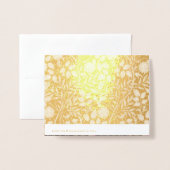 William Morris Sweet Briar Floral Art Folie Kaarten (Met envelop)