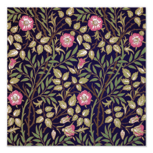 William Morris Sweet Briar Floral Art Foto Afdruk