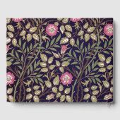 William Morris Sweet Briar Floral Art Gastenboek (Achterkant)