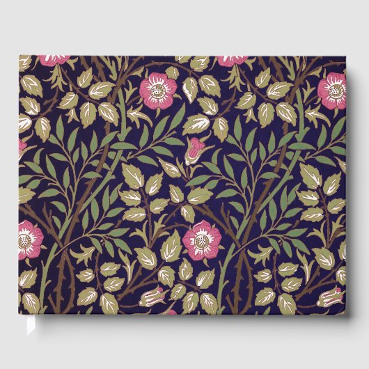 William Morris Sweet Briar Floral Art Gastenboek (Voorkant)