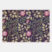 William Morris Sweet Briar Floral Art Inpakpapier Vel (Voorkant 3)