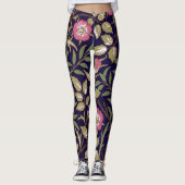 William Morris Sweet Briar Floral Art Leggings (Voorkant)