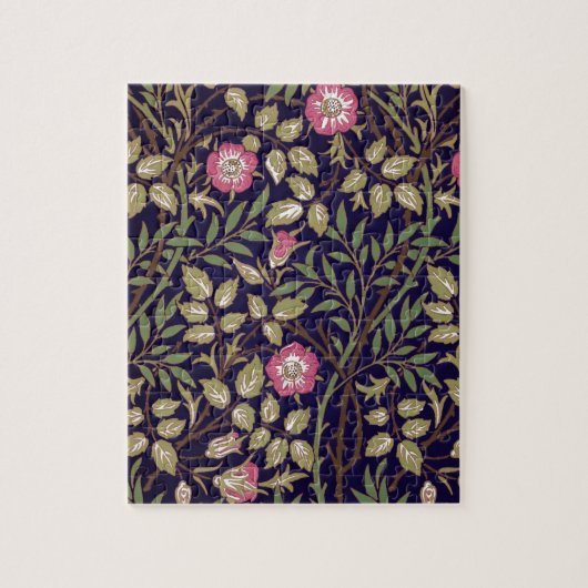 William Morris Sweet Briar Floral Art Legpuzzel (Verticaal)