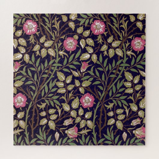 William Morris Sweet Briar Floral Art Legpuzzel (Horizontaal)