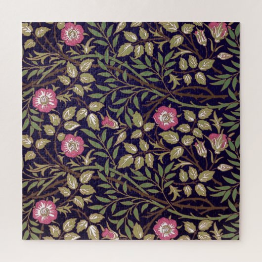 William Morris Sweet Briar Floral Art Legpuzzel (Verticaal)