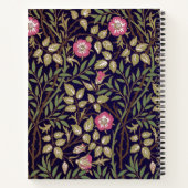 William Morris Sweet Briar Floral Art Notitieboek (Achterkant)