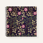 William Morris Sweet Briar Floral Art Notitieboek (Voorkant)