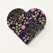 William Morris Sweet Briar Floral Art Notitieboek (Achterkant)