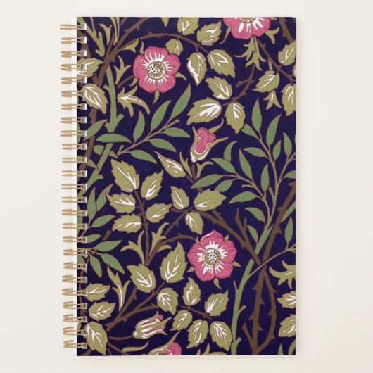 William Morris Sweet Briar Floral Art Planner (Voorkant)