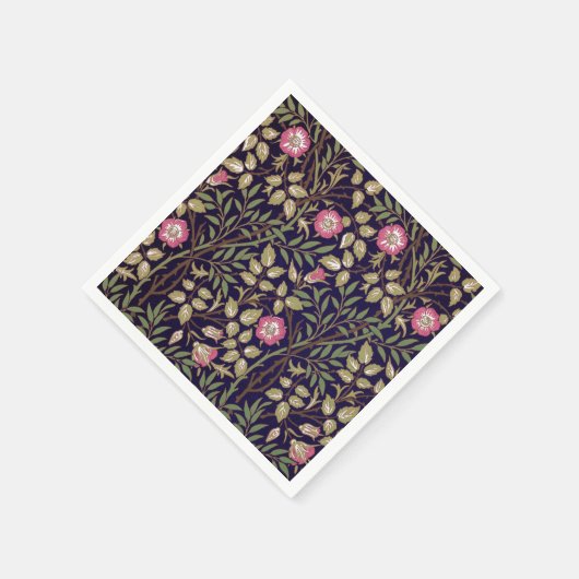 William Morris Sweet Briar Floral Art Servetten (Hoek)