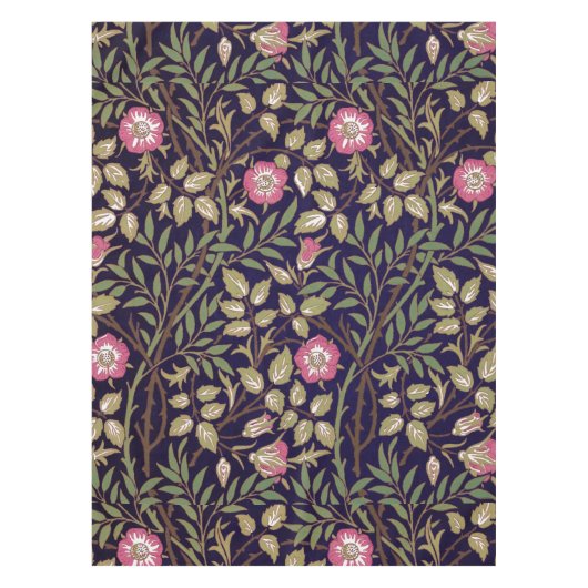 William Morris Sweet Briar Floral Art Tafelkleed (Voorkant)