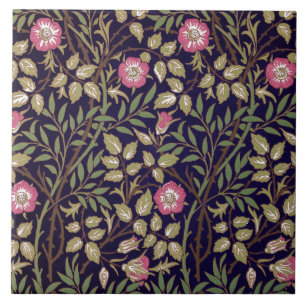 William Morris Sweet Briar Floral Art Tegeltje
