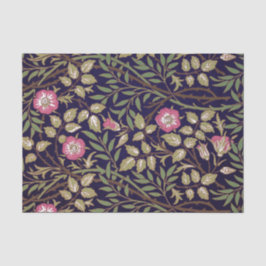 William Morris Sweet Briar Floral Art Tissuepapier