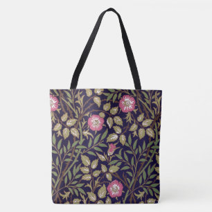 William Morris Sweet Briar Floral Art Tote Bag