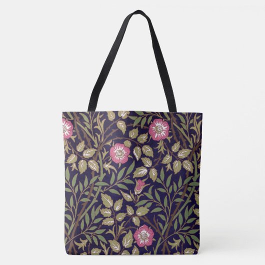 William Morris Sweet Briar Floral Art Tote Bag (Voorkant)