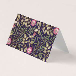William Morris Sweet Briar Floral Art Visitekaartje