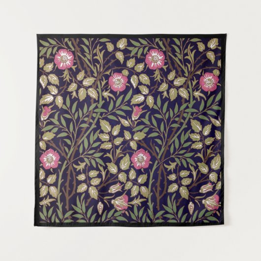 William Morris Sweet Briar Floral Art Wandkleed (Voorkant)