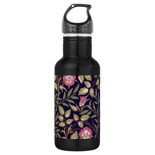 William Morris Sweet Briar Floral Art Waterfles (Voorkant)