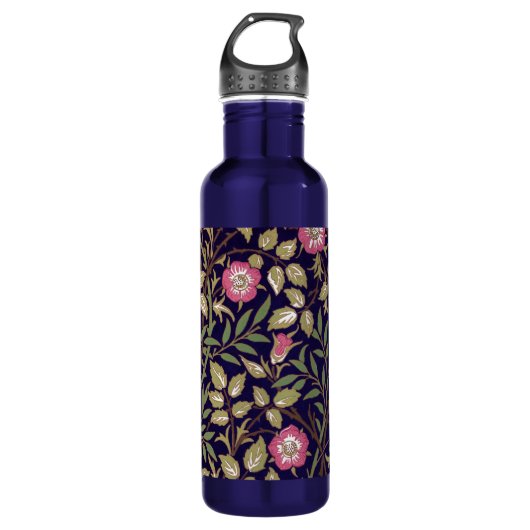 William Morris Sweet Briar Floral Art Waterfles (Voorkant)