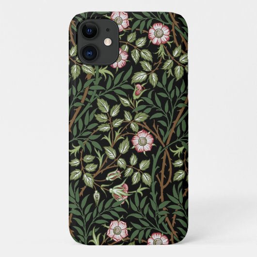 William Morris Sweet Briar  Floral Pattern Case-Mate iPhone Case (Achterkant)