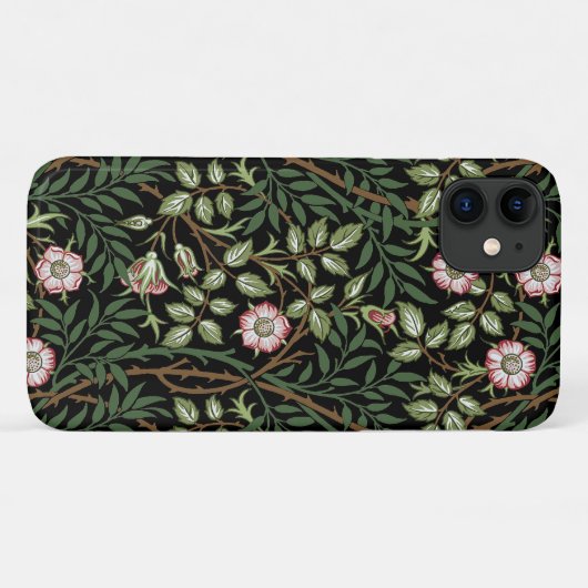William Morris Sweet Briar Floral Pattern Case-Mate iPhone Case (Achterkant (horizontaal))