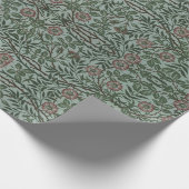 William Morris  Sweet Briar Rozen Foliage Cadeaupapier (Hoek)