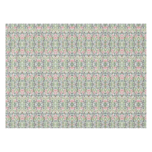 William Morris  Sweet Briar Rozen Foliage Tafelkleed (Voorkant (Horizontaal))