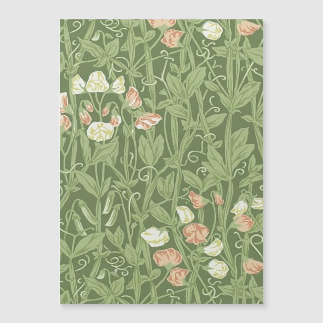 William Morris Sweet Pea Floral Design (Voorkant)