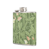 William Morris Sweet Pea Floral Design Heupfles (Links)