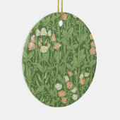 William Morris Sweet Pea Floral Design Keramisch Ornament (Rechts)