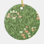 William Morris Sweet Pea Floral Design Keramisch Ornament (Voorkant)