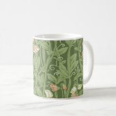 William Morris Sweet Pea Floral Design Koffiemok (Voorkant rechts)
