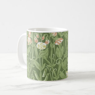 William Morris Sweet Pea Floral Design Koffiemok