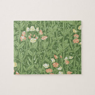 William Morris Sweet Pea Floral Design Legpuzzel