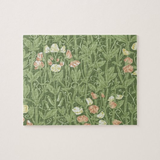 William Morris Sweet Pea Floral Design Legpuzzel (Horizontaal)